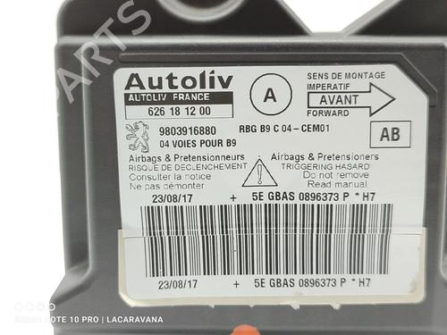 Kollisonspute sett CITROËN BERLINGO MULTISPACE (B9) 1.6 HDi 90 4x4 | BP19801004C86 