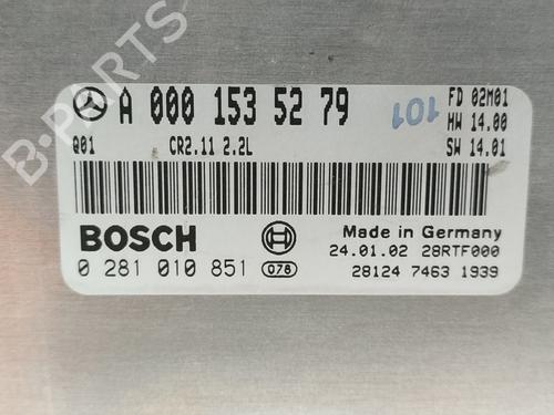 Engine control unit (ECU) MERCEDES-BENZ C-CLASS Coupe (CL203)  | BP21538942M57 