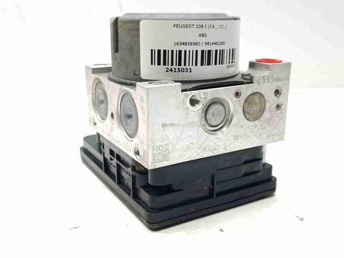 Used ABS pump ABS pump PEUGEOT 208 I (CA_, CC_) 1.6 HDi / BlueHDi 75 (75 hp) 40079639 40079639