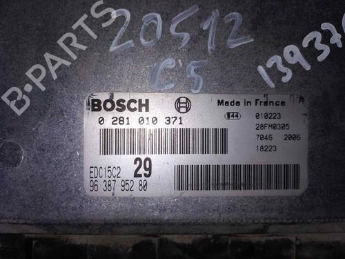 Engine control unit (ECU) CITROËN C5 I (DC_) 2.2 HDi (DC4HXB, DC4HXE) | BP16504340M57 
