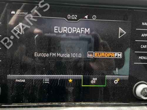 Multifunctionele display SKODA KODIAQ I (NS6, NS7, NV7) 2.0 TDI 4x4 (150 hp) 24396493