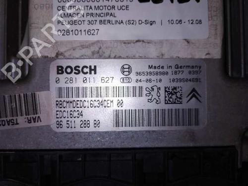 Engine control unit (ECU) PEUGEOT 307 (3A/C) | BP31339466M57 - Image 2