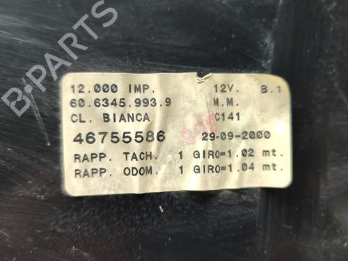 Instrument cluster FIAT BRAVA (182_) 1.9 JTD 105 | BP17053507C47 