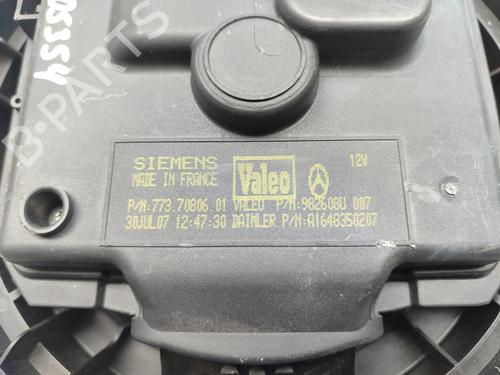 Heater blower motor MERCEDES-BENZ M-CLASS (W164) ML 320 CDI 4-matic (164.122) | BP17333673M62 