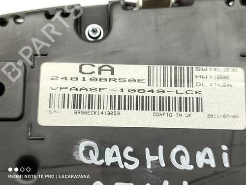 Instrument cluster NISSAN QASHQAI I (J10, NJ10) 1.5 dCi | BP21209160C47
