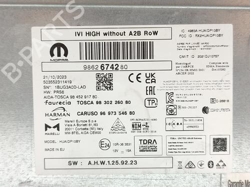 Electronic module CITROËN C4 III (BA_, BB_, BC_) 1.2 PureTech 130 (BAHNSA, BAHNSB) | BP29923919M83 