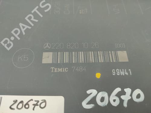Control unit MERCEDES-BENZ S-CLASS (W220) S 320 CDI (220.026, 220.126) | BP16510205M11 