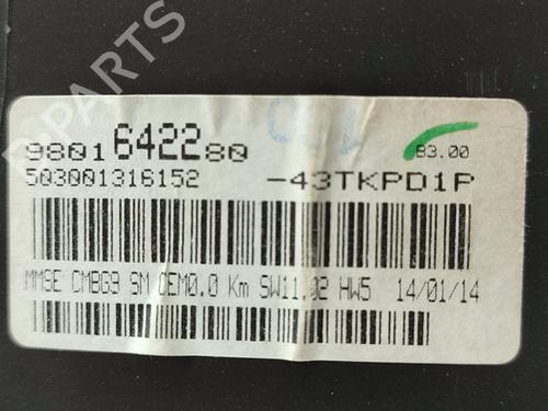 Instrument cluster CITROËN BERLINGO MULTISPACE (B9) 1.6 HDi 75 16V | BP27206407C47 