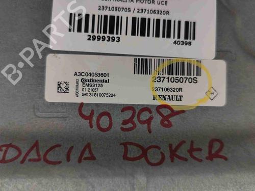 Engine control unit (ECU) DACIA DOKKER MPV (KE_) | BP38560470M57 - Image 2