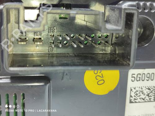 Climate control VW GOLF VII (5G1, BQ1, BE1, BE2) 2.0 GTD | BP19652172I5 