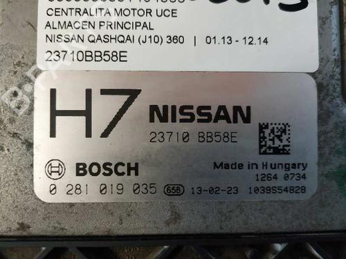 Engine control unit (ECU) NISSAN QASHQAI / QASHQAI +2 I (J10, NJ10, JJ10E) 1.6 dCi | BP16504825M57 