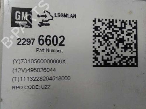 Radio OPEL ASTRA J (P10) 1.7 CDTI (68) | BP16503585E6 