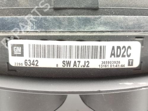 Instrument cluster OPEL INSIGNIA A (G09) 2.0 CDTI (68) | BP16506911C47 