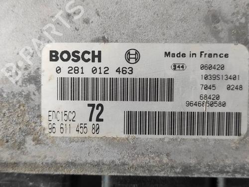 Engine control unit (ECU) PEUGEOT 807 (EB_) 2.0 HDi | BP16506036M57 