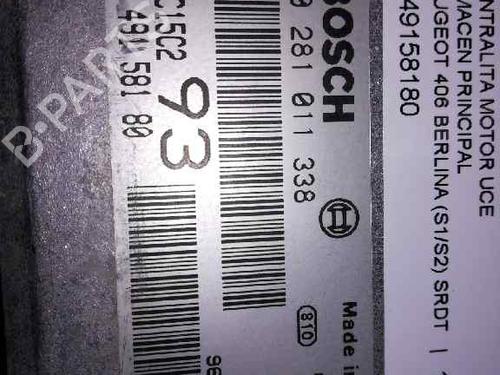 Engine control unit (ECU) PEUGEOT 406 (8B) 2.0 HDI 110 | BP16518390M57 
