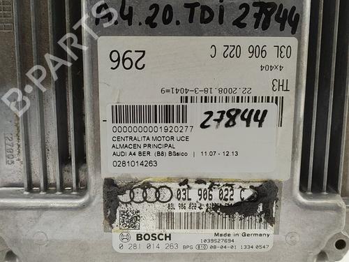 Engine control unit (ECU) AUDI A4 B8 (8K2)  | BP16511039M57 