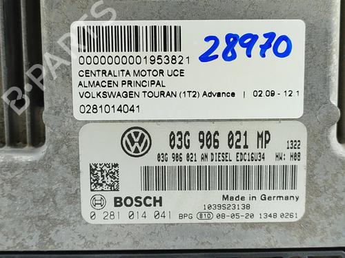 Engine control unit (ECU) VW TOURAN (1T1, 1T2) 2.0 TDI 16V | BP16512622M57 