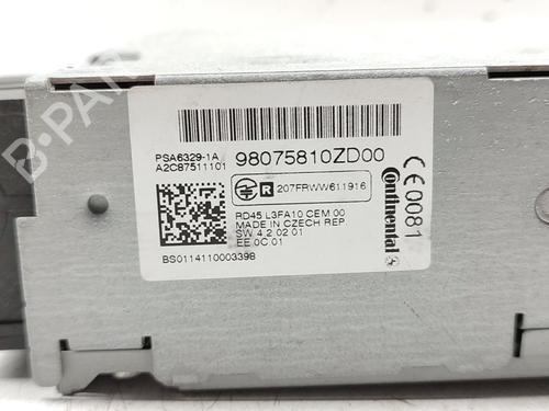 Radio CITROËN C-ELYSEE (DD_)  | BP30527450E6 