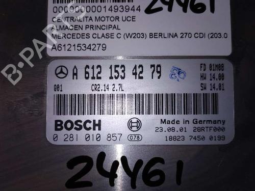 Engine control unit (ECU) MERCEDES-BENZ C-CLASS (W203) C 270 CDI (203.016) | BP16505123M57 