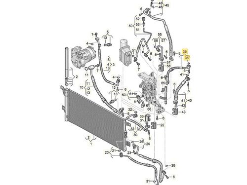 AC pipe AUDI Q5 (FYB, FYG)  | BP22374917M126 