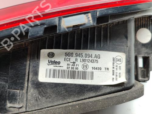 Right tailgate light VW GOLF VII (5G1, BQ1, BE1, BE2) 1.6 TDI | BP16517667C80 