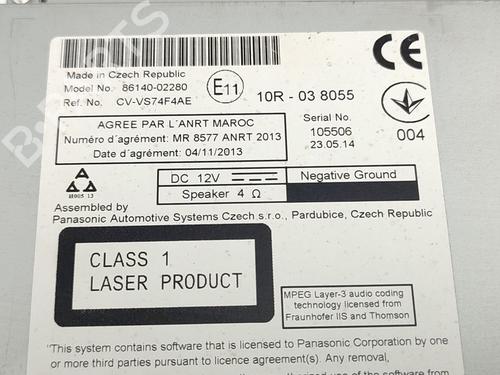 Display monitor TOYOTA AURIS (_E18_)  | BP29491227C48 