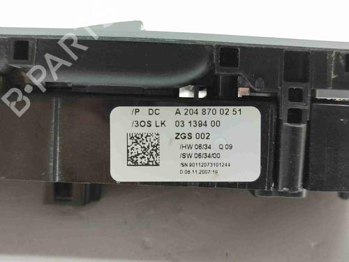 Left front window switch MERCEDES-BENZ C-CLASS (W204) | BP38563787I27 - Image 5