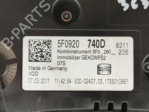Instrument cluster SEAT LEON (5F1)  | BP23529293C47 