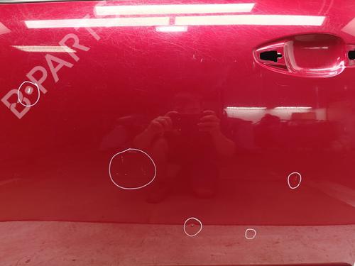 Left front door PEUGEOT 3008 II SUV (MC_, MR_, MJ_, M4_) 1.2 THP/ PureTech 130 (MRHNSM, MRHNSU, MRHNSJ, MRHNYW,... | BP28837487C2 