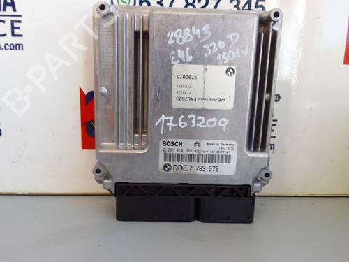 Used Engine control unit (ECU) BMW 3 (E46) 320 d (150 hp) 16507715