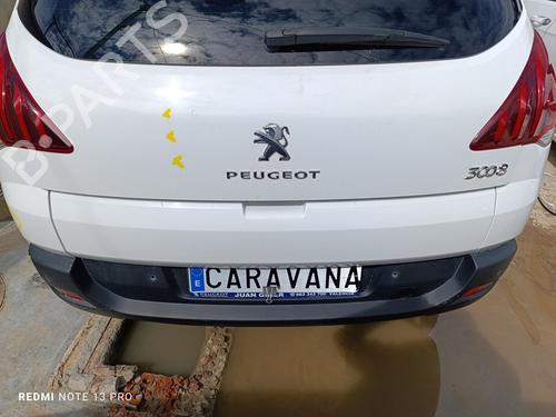 Used Rear bumper PEUGEOT 3008 I MPV (0U_) 1.6 HDi (114 hp) 24220215