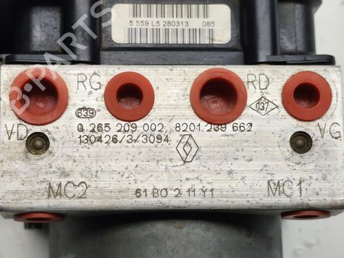ABS pump RENAULT KANGOO / GRAND KANGOO II (KW0/1_) 1.5 dCi 70 (KW0V, KW0A) | BP21026086M43 
