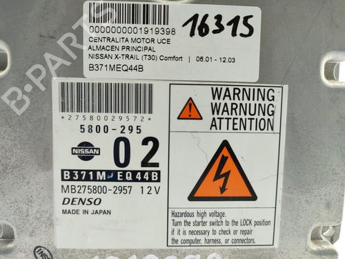 Engine control unit (ECU) NISSAN X-TRAIL I (T30) 2.2 Di 4x4 | BP16510987M57 