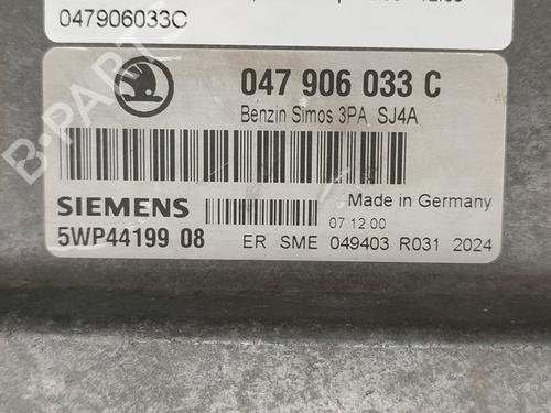 Engine control unit (ECU) SKODA FABIA I (6Y2)  | BP21538886M57 