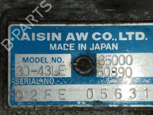Gearbox TOYOTA LAND CRUISER 90 (_J9_) 3.0 D-4D 4WD (KDJ90_, KDJ95_, KDJ90W, KDJ95W) | BP19111476M3 