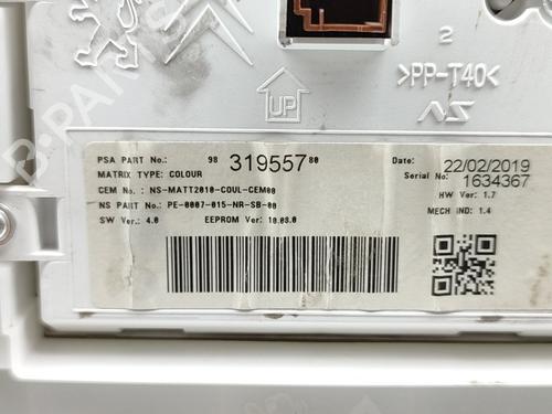 Instrument cluster PEUGEOT 2008 I (CU_)  | BP23223786C47 