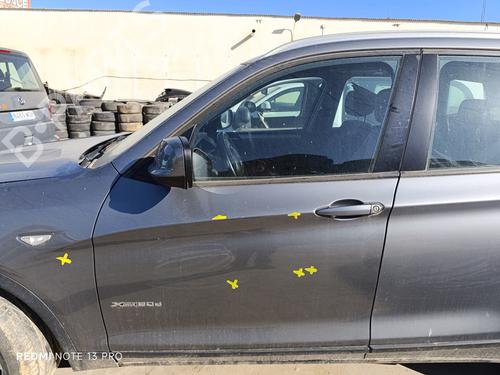 Used Left front door BMW X3 (F25) xDrive 20 d (184 hp) 25445738
