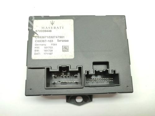 Electronic module MASERATI LEVANTE SUV (M161) 3.0 D Q4 | BP18437783M83 