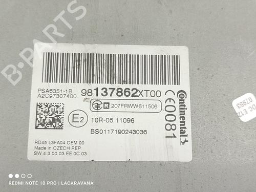 Radio PEUGEOT PARTNER Tepee  | BP22746816E6 