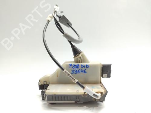 Used Front right lock PEUGEOT 208 I (CA_, CC_) 1.4 VTi (95 hp) 17571896