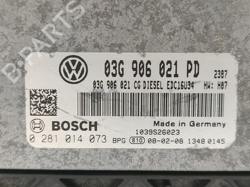 Engine control unit (ECU) VW CADDY III Box Body/MPV (2KA, 2KH, 2CA, 2CH) 1.9 TDI | BP21538932M57 
