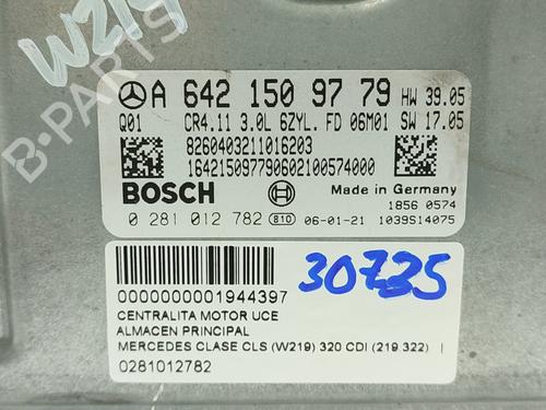 Engine control unit (ECU) MERCEDES-BENZ CLS (C219) CLS 320 CDI (219.322) | BP16512138M57 