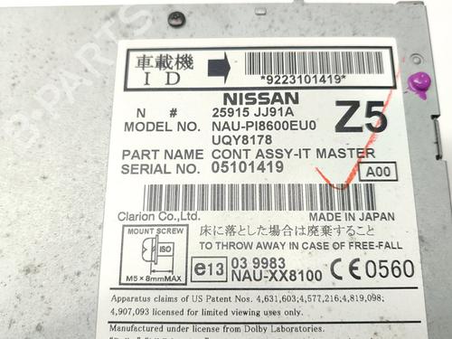 Radio NISSAN MURANO II (Z51) 2.5 dCi 4x4 | BP22779564E6 