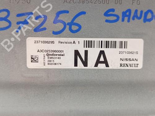 Engine control unit (ECU) DACIA SANDERO II | BP31443295M57