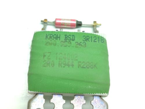 Heater resistor VW POLO VI (AW1, BZ1, AE1) 1.0 | BP17554729M108 