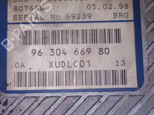 Engine control unit (ECU) PEUGEOT 406 (8B) 2.1 TD 12V | BP16506830M57 
