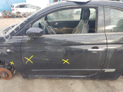 Used Left front door FIAT 500 (312_) 1.2 LPG (312AXA1A) (69 hp) 23106021