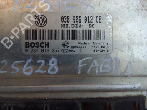 Engine control unit (ECU) SKODA FABIA I (6Y2)  | BP16508925M57 