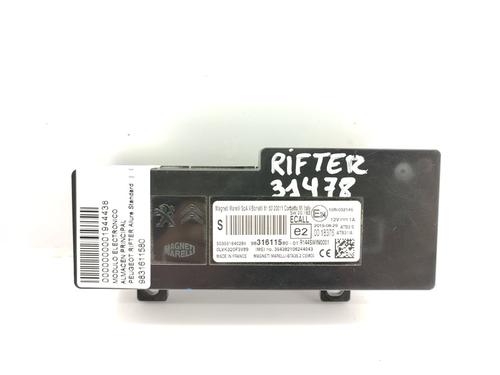Module électronique PEUGEOT RIFTER 1.5 BlueHDi 130 (130 hp) 16512153