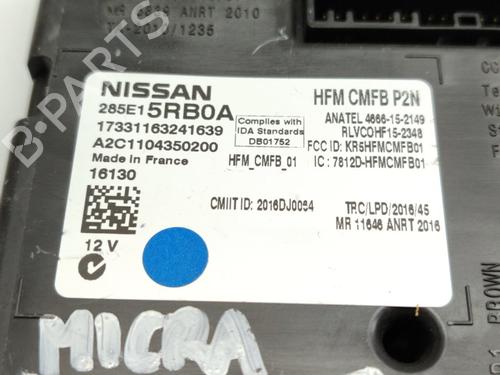 Electronic module NISSAN MICRA V (K14) 1.5 DCI | BP16506715M83 